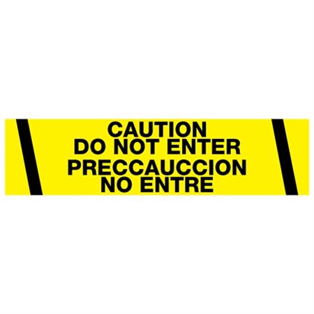Caution Do Not Enter Bilingual Barricade Tape
